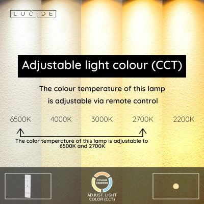 Lucide PINO - Rechargeable Table lamp Indoor/Outdoor - Battery pack - LED Dim. - CCT - 1x1,5W 2700K/6500K - IP65 - Rgb - White